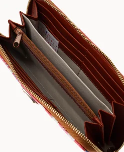 Dooney & Bourke Grab and Go | Wristlets^MLB Large Zip Around Wristlet