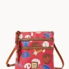 Dooney & Bourke Game Day Ready | Printed Fabric^MLB N S Triple Zip Crossbody