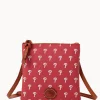 Dooney & Bourke Game Day Ready | Printed Fabric^MLB Small North South Top Zip Crossbody