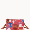 Dooney & Bourke Game Day Ready | Printed Fabric^MLB Top Zip Crossbody