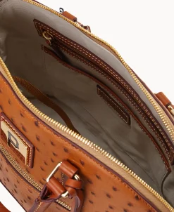 Dooney & Bourke Game Day Ready | Printed Fabric^MLB Domed Zip Satchel