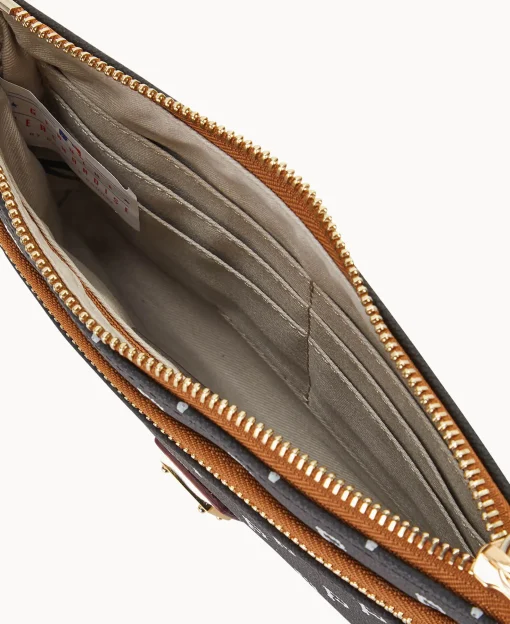 Dooney & Bourke Grab and Go | Wristlets^MLB Double Zip Wristlet