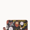 Dooney & Bourke Grab and Go | Wristlets^MLB Large Zip Around Wristlet