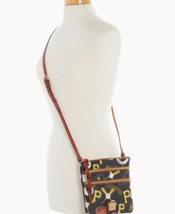 Dooney & Bourke Game Day Ready | Printed Fabric^MLB N S Triple Zip Crossbody