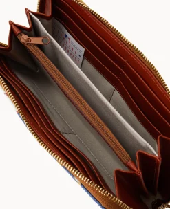 Dooney & Bourke Grab and Go | Wristlets^MLB Large Zip Around Wristlet