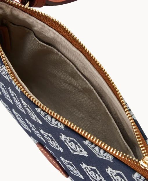 Dooney & Bourke Game Day Ready | Printed Fabric^MLB Top Zip Crossbody