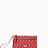 Dooney & Bourke Grab and Go | Wristlets^MLB Red Sox Double Zip Wristlet