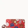 Dooney & Bourke Grab and Go | Wristlets^MLB Large Zip Around Wristlet