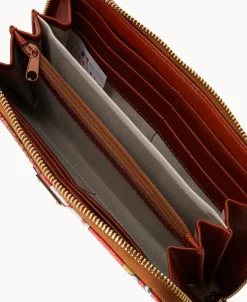 Dooney & Bourke Grab and Go | Wristlets^MLB Large Zip Around Wristlet