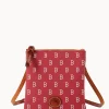Dooney & Bourke Game Day Ready | Printed Fabric^MLB Small North South Top Zip Crossbody