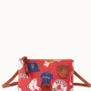 Dooney & Bourke Game Day Ready | Printed Fabric^MLB Top Zip Crossbody