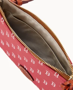 Dooney & Bourke Game Day Ready | Printed Fabric^MLB Top Zip Crossbody