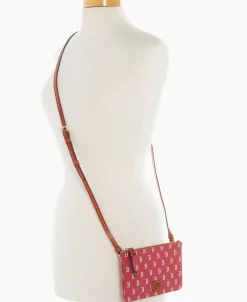 Dooney & Bourke Game Day Ready | Printed Fabric^MLB Top Zip Crossbody