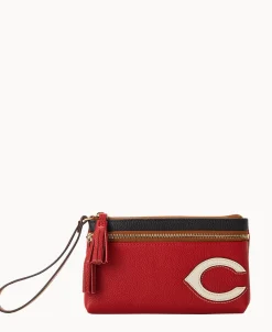 Dooney & Bourke Grab and Go | Wristlets^MLB Double Zip Wristlet