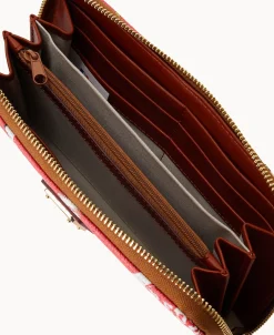 Dooney & Bourke Grab and Go | Wristlets^MLB Large Zip Around Wristlet