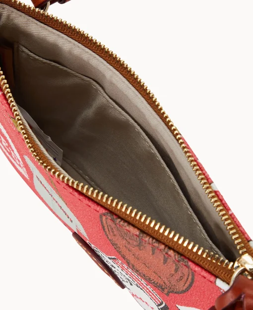 Dooney & Bourke Game Day Ready | Printed Fabric^MLB Top Zip Crossbody