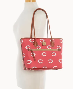 Dooney & Bourke Game Day Ready | Printed Fabric^MLB Tote