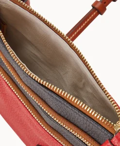 Dooney & Bourke Game Day Ready | Printed Fabric^MLB Triple Zip Crossbody
