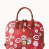 Dooney & Bourke Game Day Ready | Printed Fabric^MLB Zip Zip Satchel
