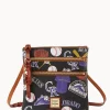 Dooney & Bourke Game Day Ready | Printed Fabric^MLB N S Triple Zip Crossbody