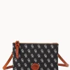 Dooney & Bourke Game Day Ready | Printed Fabric^MLB Top Zip Crossbody