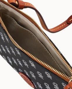 Dooney & Bourke Game Day Ready | Printed Fabric^MLB Top Zip Crossbody