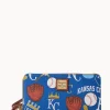 Dooney & Bourke Grab and Go | Wristlets^MLB Large Zip Around Wristlet