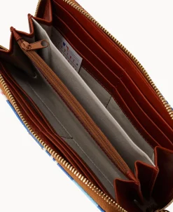 Dooney & Bourke Grab and Go | Wristlets^MLB Large Zip Around Wristlet