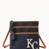 Dooney & Bourke Game Day Ready | Printed Fabric^MLB Triple Zip Crossbody