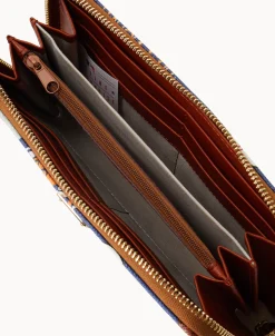 Dooney & Bourke Grab and Go | Wristlets^MLB Large Zip Around Wristlet