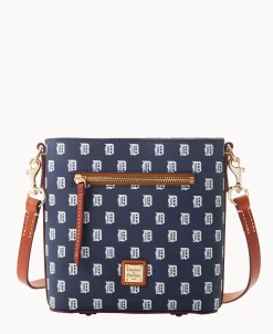 Dooney & Bourke Game Day Ready | Printed Fabric^MLB Small Zip Crossbody