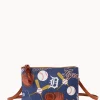 Dooney & Bourke Game Day Ready | Printed Fabric^MLB Top Zip Crossbody