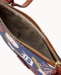 Dooney & Bourke Game Day Ready | Printed Fabric^MLB Top Zip Crossbody