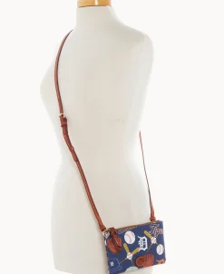 Dooney & Bourke Game Day Ready | Printed Fabric^MLB Top Zip Crossbody