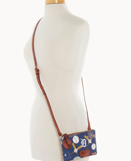 Dooney & Bourke Game Day Ready | Printed Fabric^MLB Top Zip Crossbody