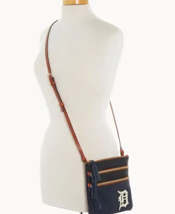 Dooney & Bourke Game Day Ready | Printed Fabric^MLB Triple Zip Crossbody