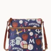 Dooney & Bourke Game Day Ready | Printed Fabric^MLB Crossbody