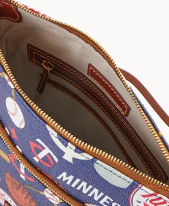 Dooney & Bourke Game Day Ready | Printed Fabric^MLB Crossbody