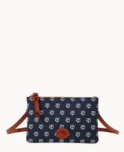 Dooney & Bourke Game Day Ready | Printed Fabric^MLB Top Zip Crossbody