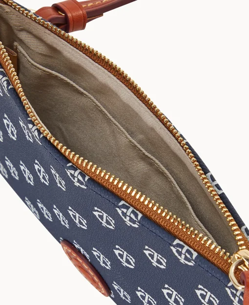 Dooney & Bourke Game Day Ready | Printed Fabric^MLB Top Zip Crossbody