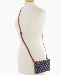 Dooney & Bourke Game Day Ready | Printed Fabric^MLB Top Zip Crossbody