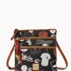 Dooney & Bourke Game Day Ready | Printed Fabric^MLB N S Triple Zip Crossbody