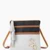 Dooney & Bourke Game Day Ready | Printed Fabric^MLB Triple Zip Crossbody