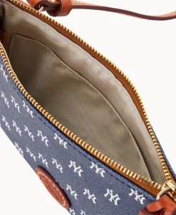 Dooney & Bourke Game Day Ready | Printed Fabric^MLB Top Zip Crossbody