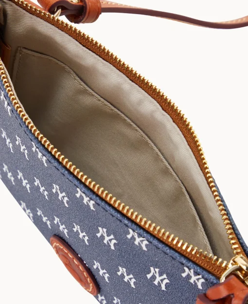 Dooney & Bourke Game Day Ready | Printed Fabric^MLB Top Zip Crossbody