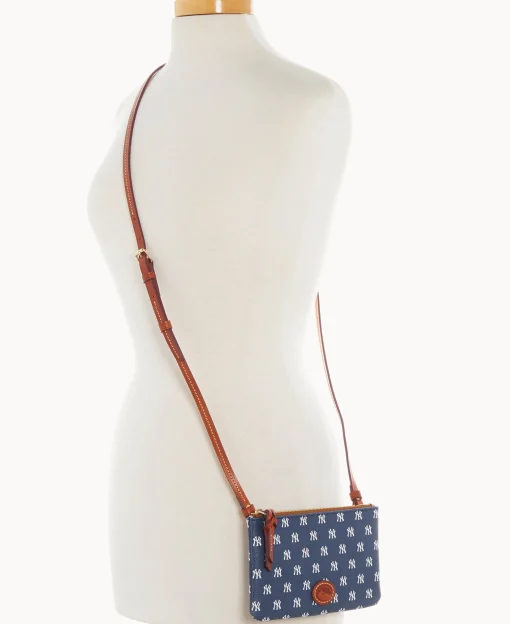 Dooney & Bourke Game Day Ready | Printed Fabric^MLB Top Zip Crossbody