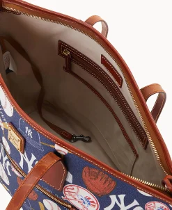 Dooney & Bourke Game Day Ready | Printed Fabric^MLB Tote