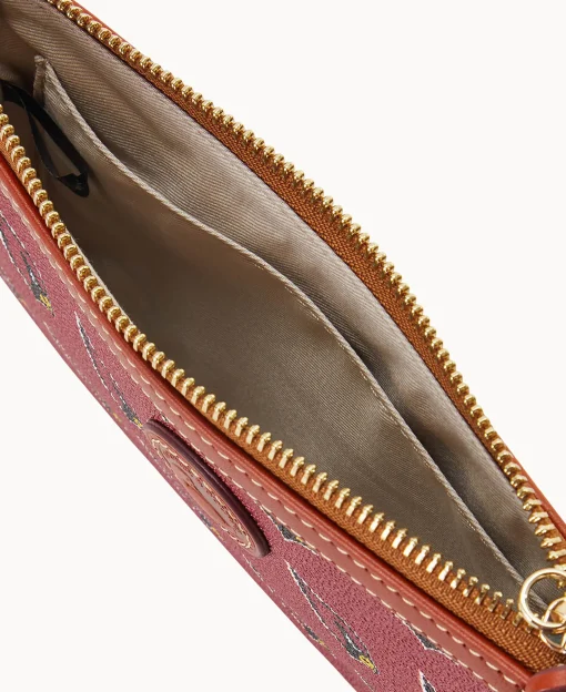 Dooney & Bourke Grab and Go | Wristlets^NFL AZ Large Slim Wristlet