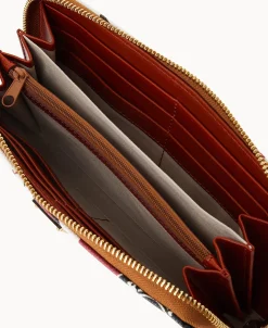 Dooney & Bourke Grab and Go | Wristlets^NFL AZ Large Zip Around Wristlet