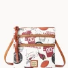 Dooney & Bourke Game Day Ready | Printed Fabric^NFL AZ N S Triple Zip Crossbody